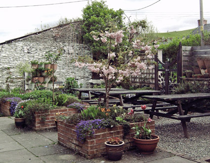 Compton's Yard Charitable Trust's garden, Llanidloes
